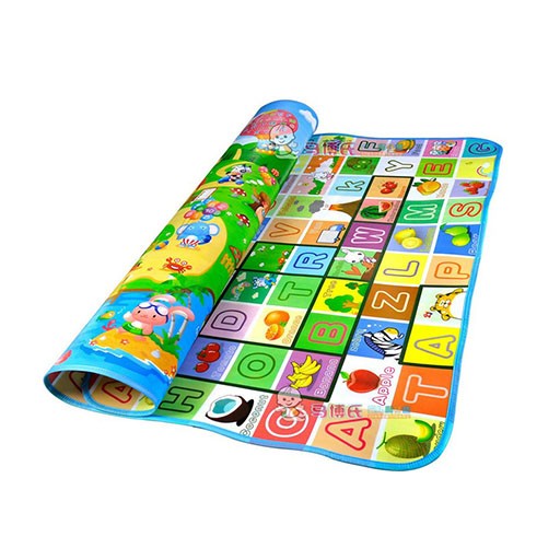 Baby Play Mat Foldable Crawling Mat Cartoon Developing Mat for Children Game Playmat
