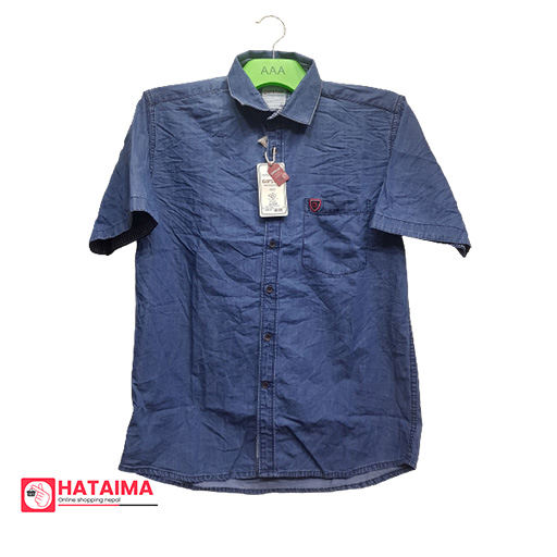 Jeans Half shirt For Men