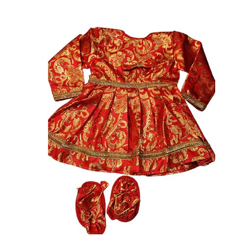 Cute Pasni Dress Set For Baby Girl