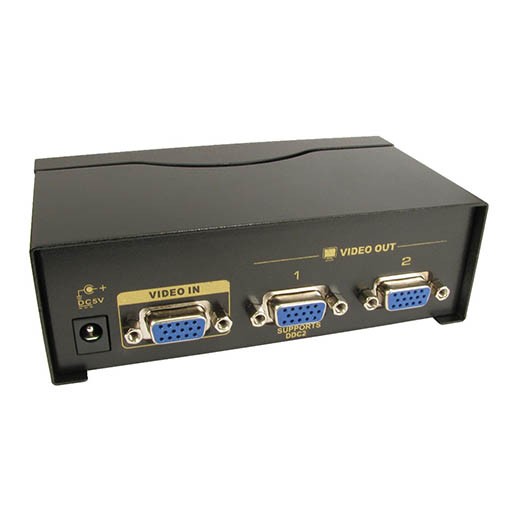 Sintech Vga Splitter (1Input 2 Output)- Active