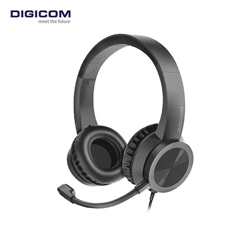 DIGICOM PC-19 USB Wired Headset With Mic