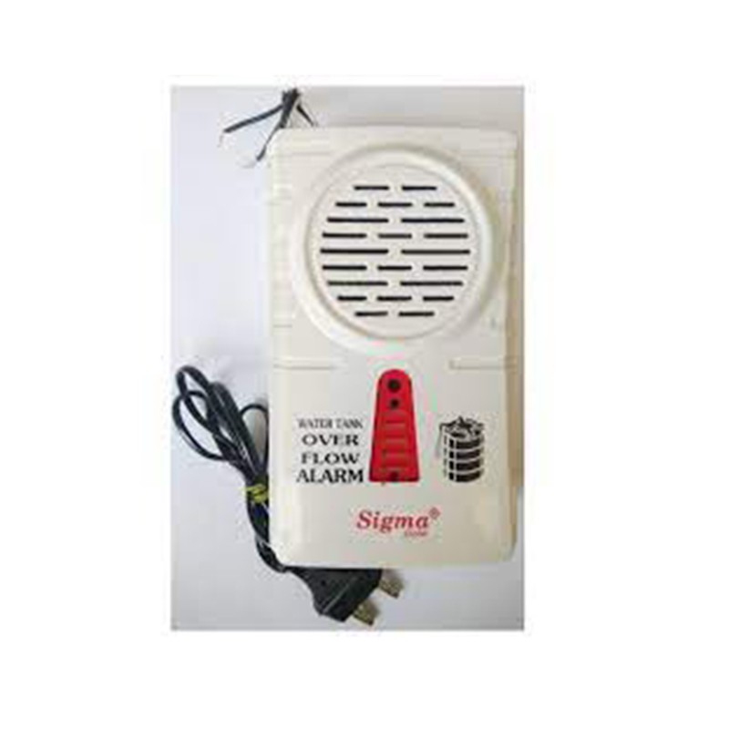 Sigma Brand,Water Tank Overflow Alarm With Human Voice Sound & 1 Month Warranty Coverage