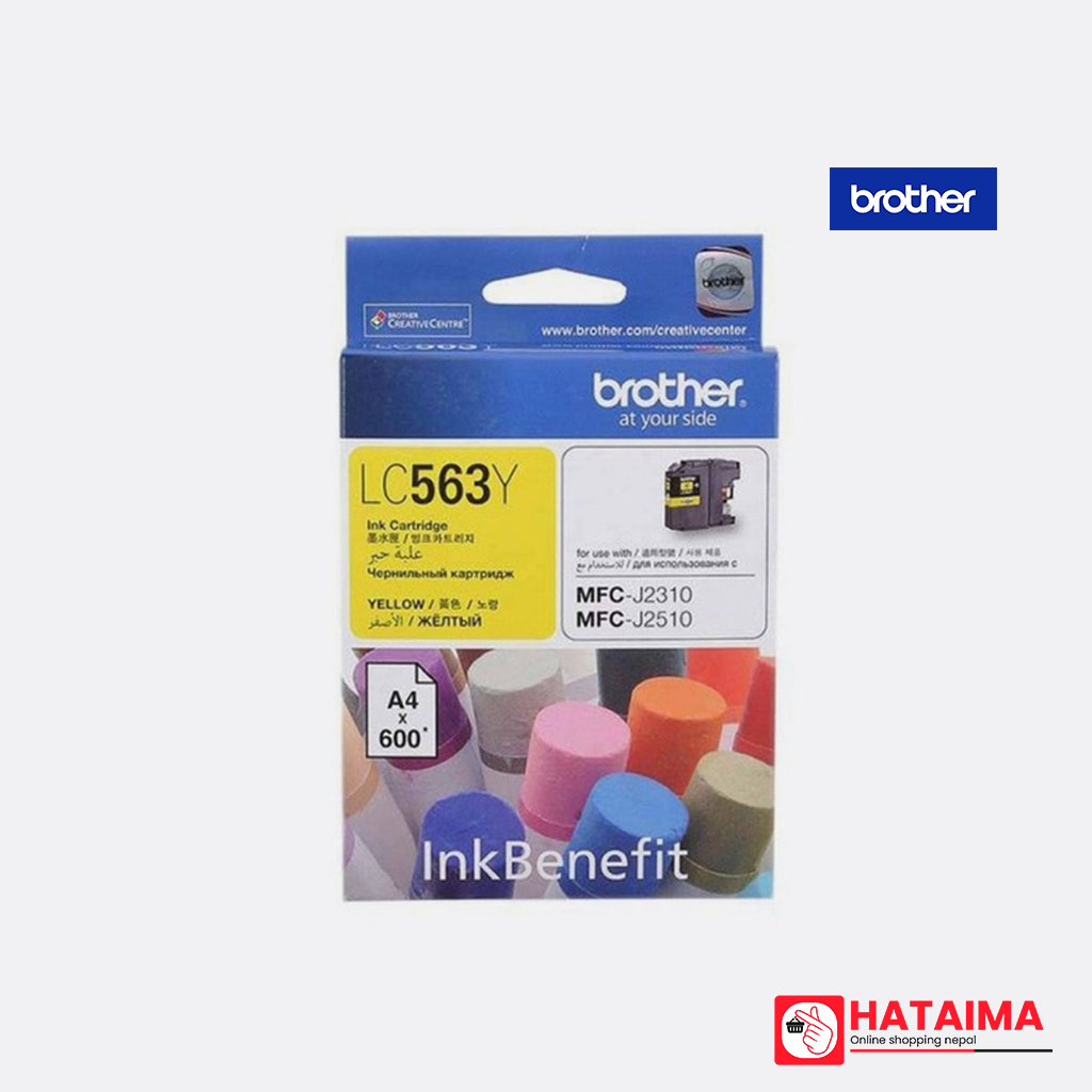 Brother Cart. LC-563Y Ink Cartridge