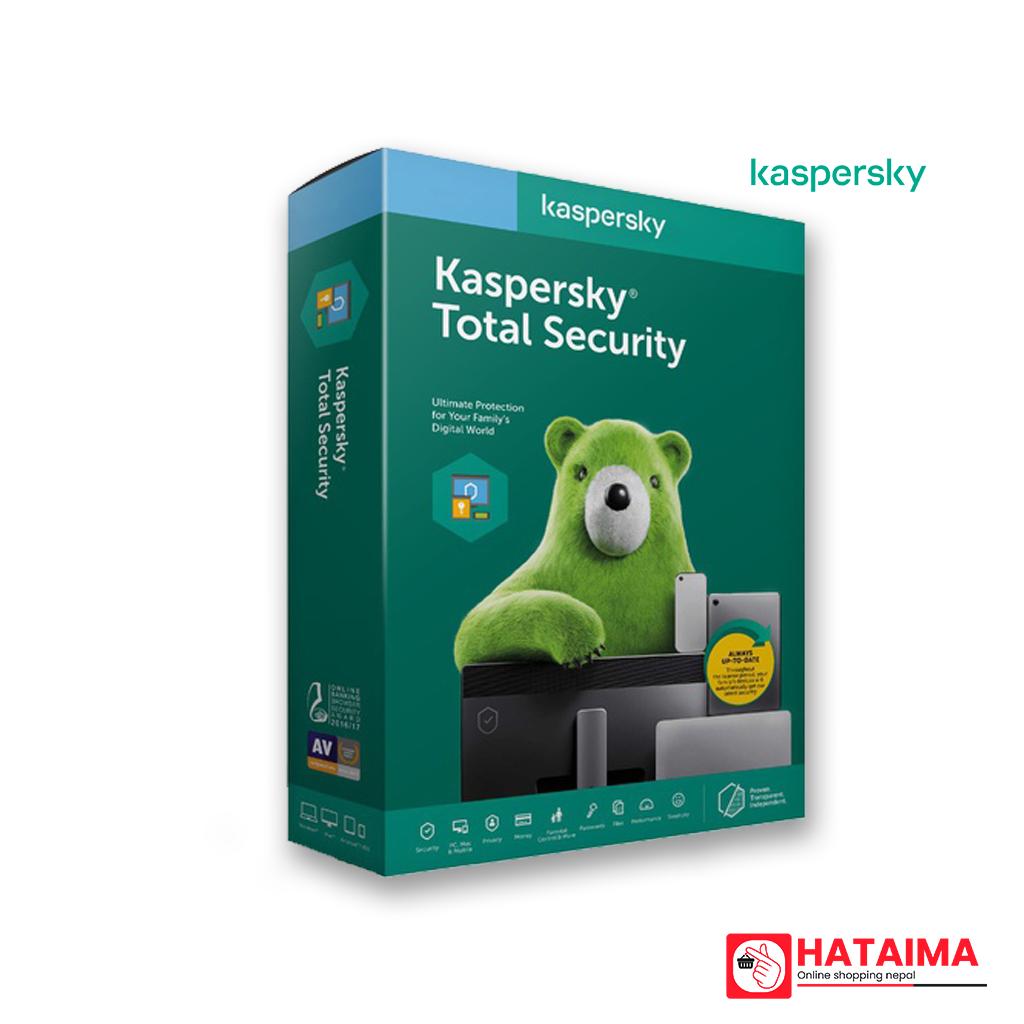Kaspersky Total Security - 3D, 1Y, 1Key - Digital