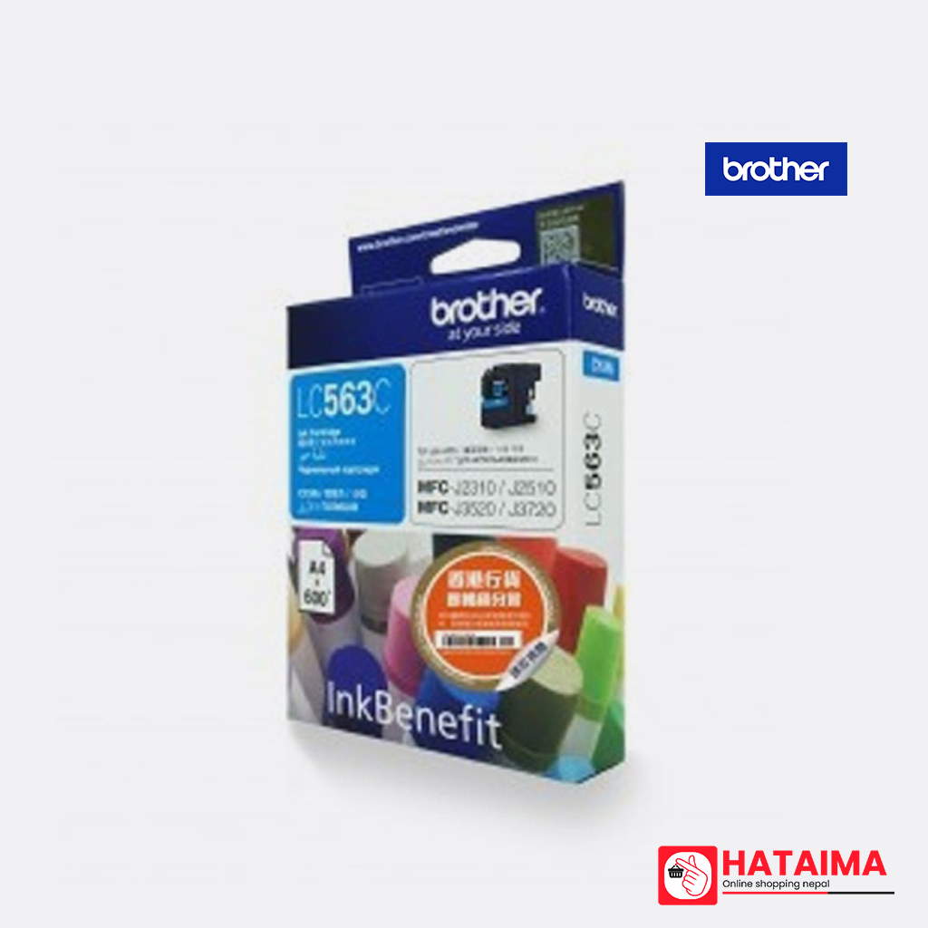 Brother Cart. LC-563C Ink Cartridge