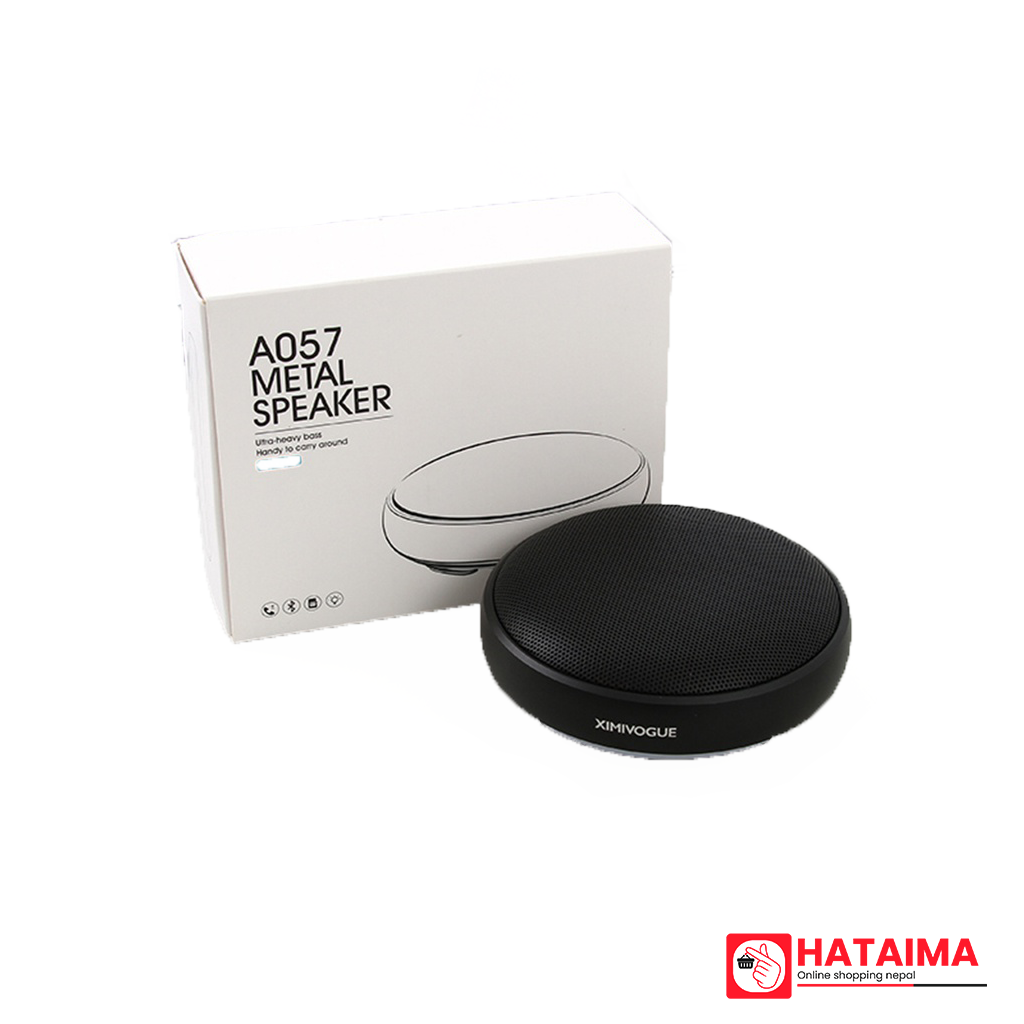 A057 Metal Speaker (Black)