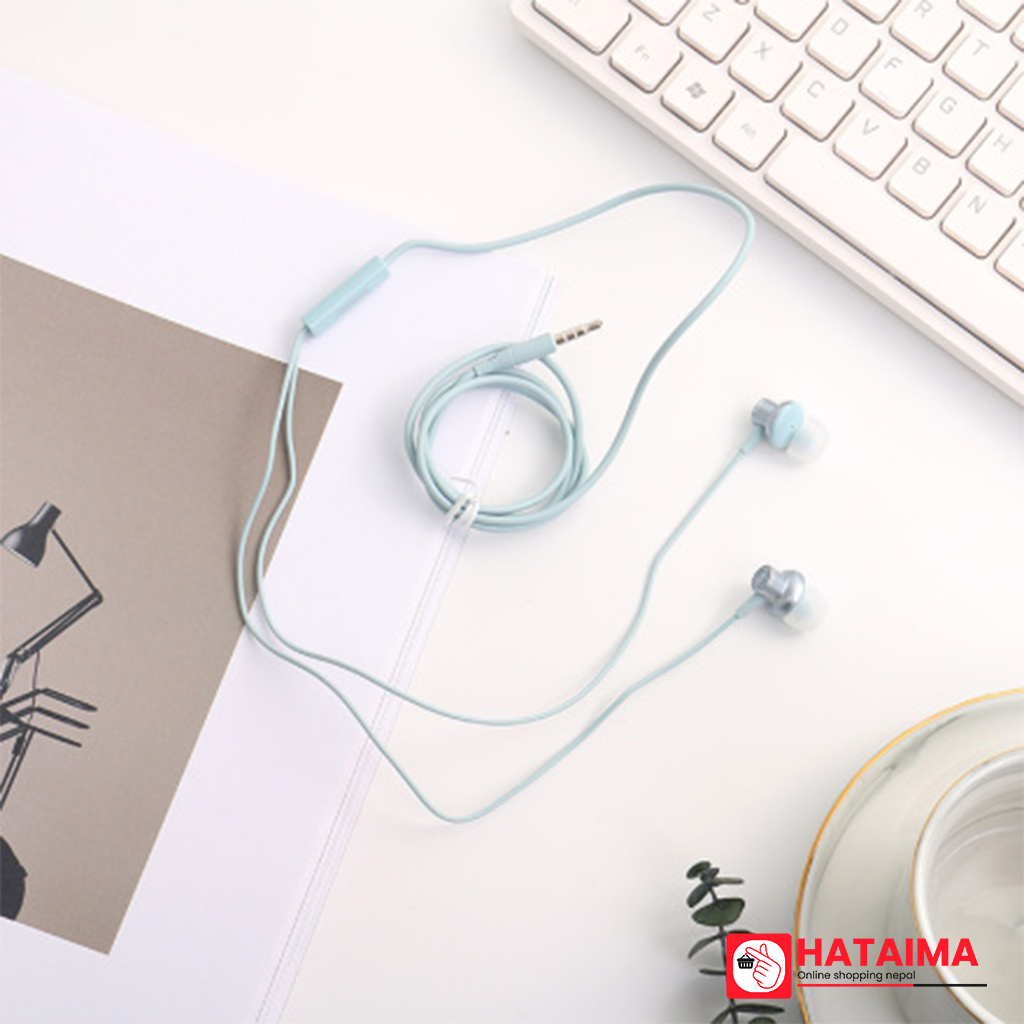 Metal In-Ear Sport Earphones (Blue)