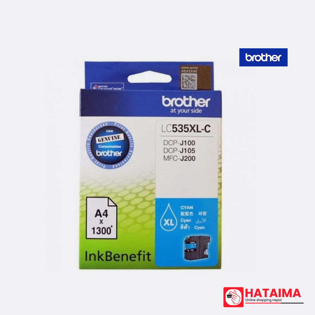 Brother Cart. LC-535XL-C Ink Cartridge