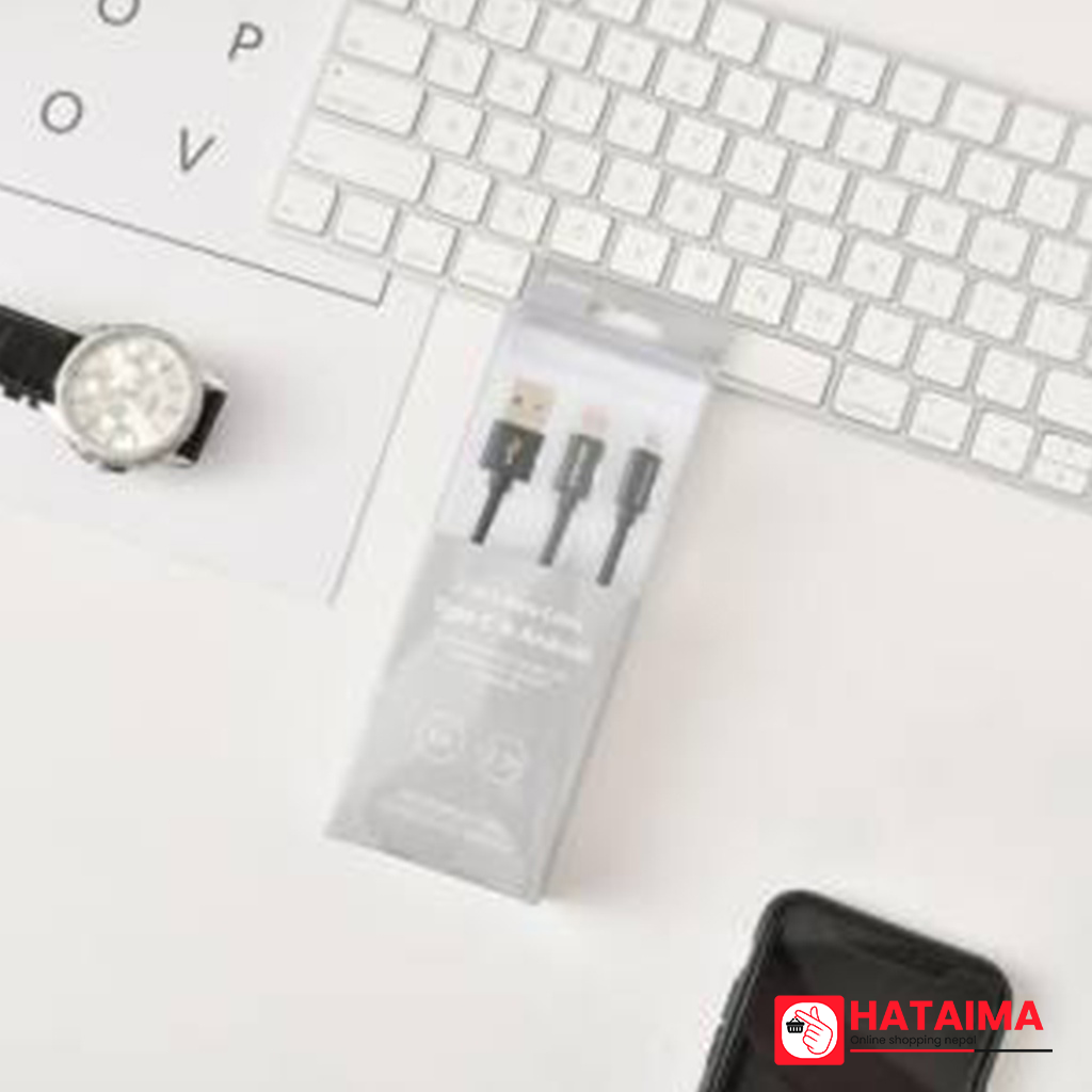 Type-C+Android 2-in-1 Data Cable(Black)